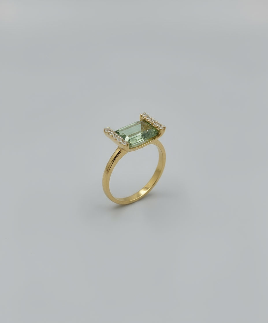 Baguette green Tormalina